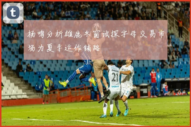 杨鸣分析雄鹿冬窗试探字母交易市场为夏季运作铺路